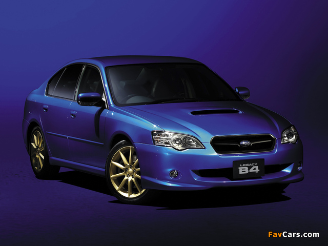 Images of Subaru Legacy 2.0 GT B4 spec.B WR-Limited 2005 (640 x 480)