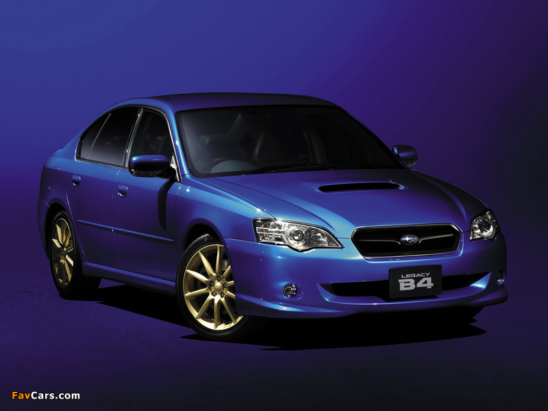 Images of Subaru Legacy 2.0 GT B4 spec.B WR-Limited 2005 (800 x 600)