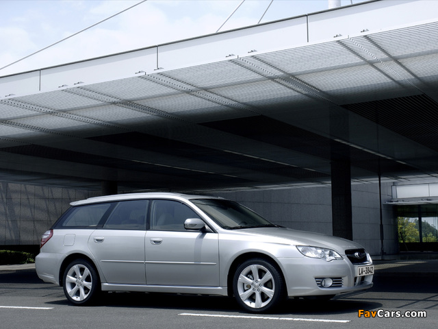 Images of Subaru Legacy 3.0R Station Wagon 2006–09 (640 x 480)