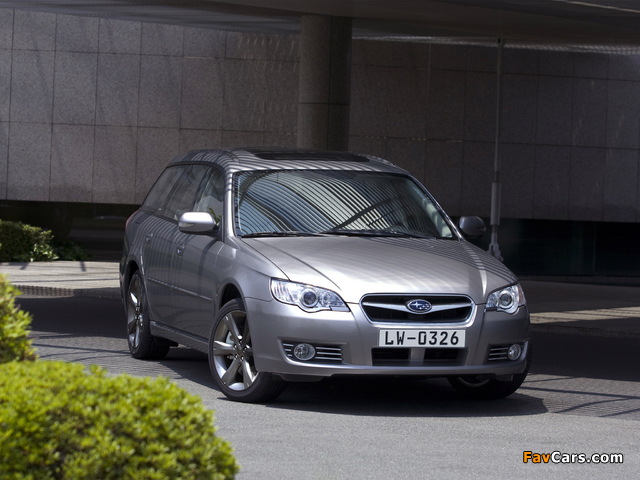 Images of Subaru Legacy 3.0R Station Wagon 2006–09 (640 x 480)