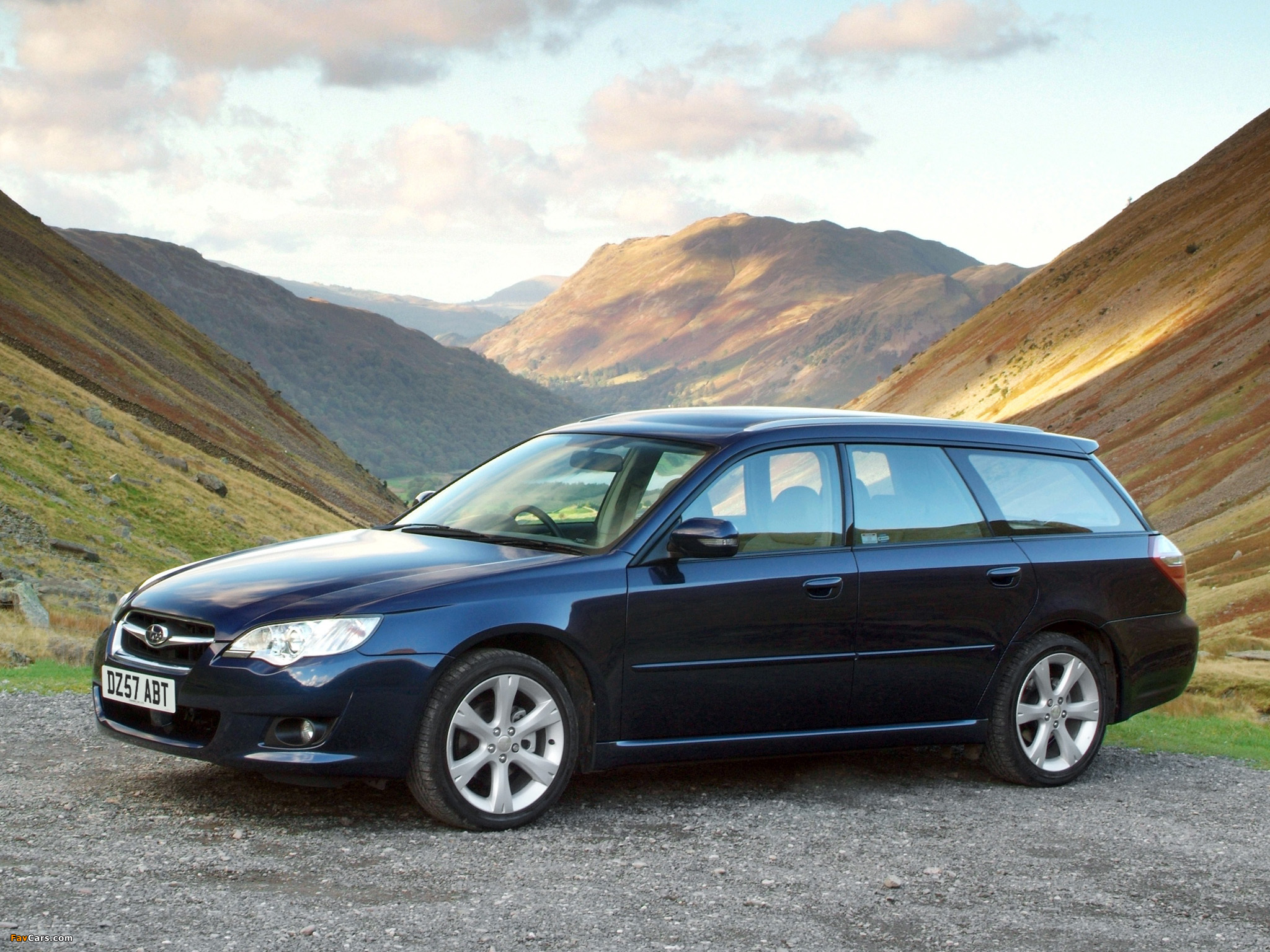 Images of Subaru Legacy Station Wagon UK-spec 2006–09 (2048 x 1536)