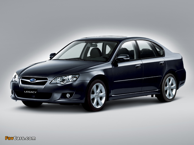 Images of Subaru Legacy 2.0R 2006–09 (640 x 480)