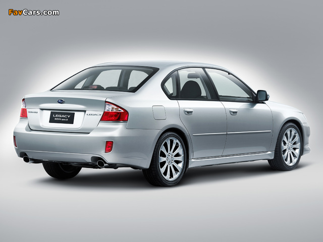 Images of Subaru Legacy 3.0R spec.B 2007–09 (640 x 480)