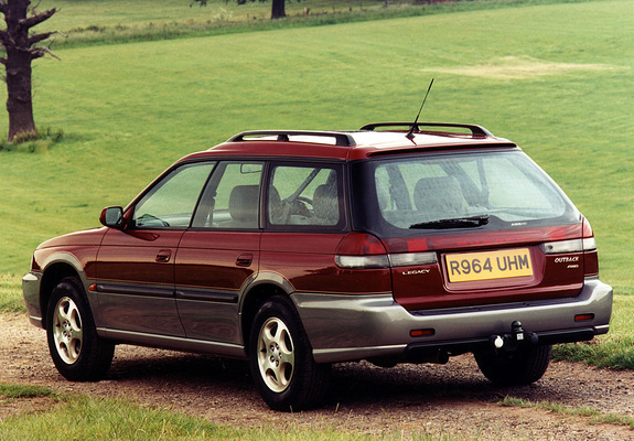 Photos of Subaru Legacy Outback UK-spec 1995–99