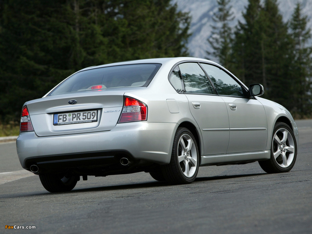 Photos of Subaru Legacy 3.0R 2003–06 (1024 x 768)