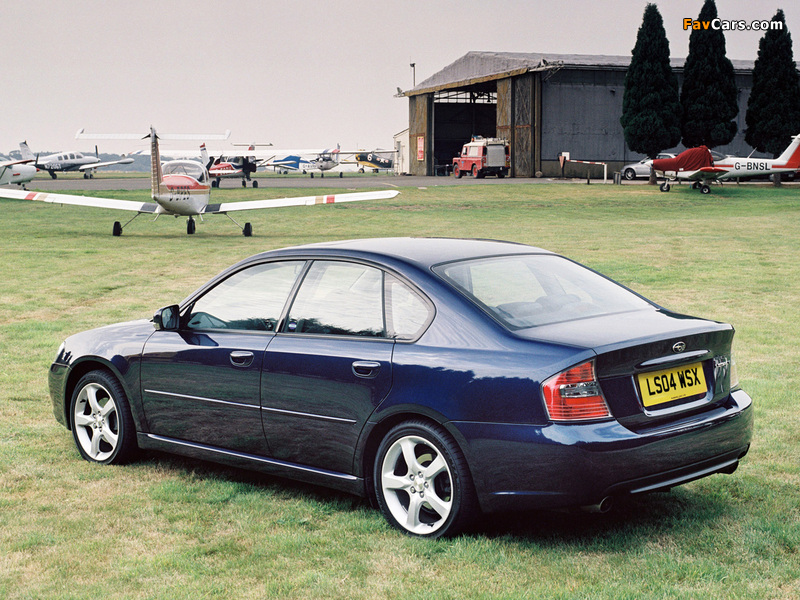 Photos of Subaru Legacy UK-spec 2003–06 (800 x 600)