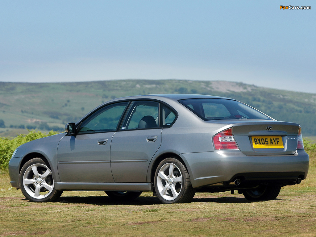 Photos of Subaru Legacy UK-spec 2003–06 (1024 x 768)