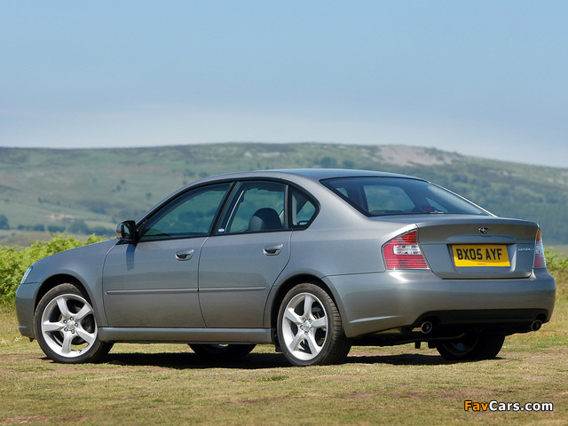 Photos of Subaru Legacy UK-spec 2003–06 (640 x 480)