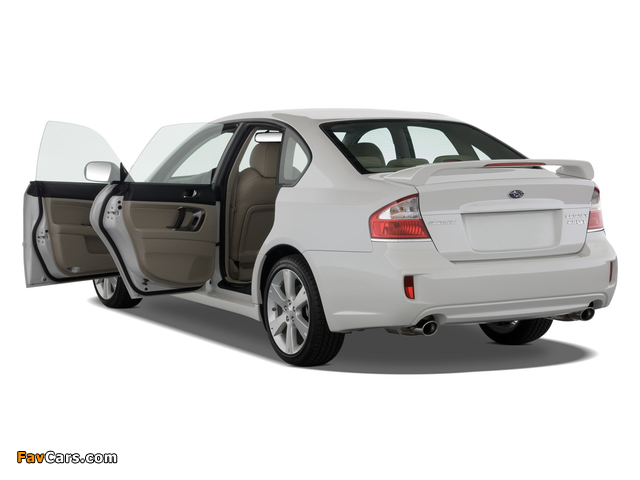Photos of Subaru Legacy 2.5 GT North America 2006–09 (640 x 480)