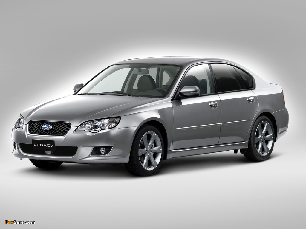 Photos of Subaru Legacy 2.5i 2006–09 (1024 x 768)