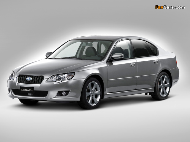 Photos of Subaru Legacy 2.5i 2006–09 (640 x 480)