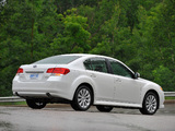 Photos of Subaru Legacy 3.6R US-spec (BM) 2009–12