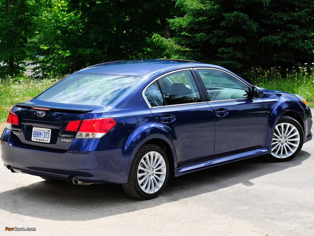 Photos of Subaru Legacy 2.5 GT US-spec (BM) 2009–12 (1024 x 768)