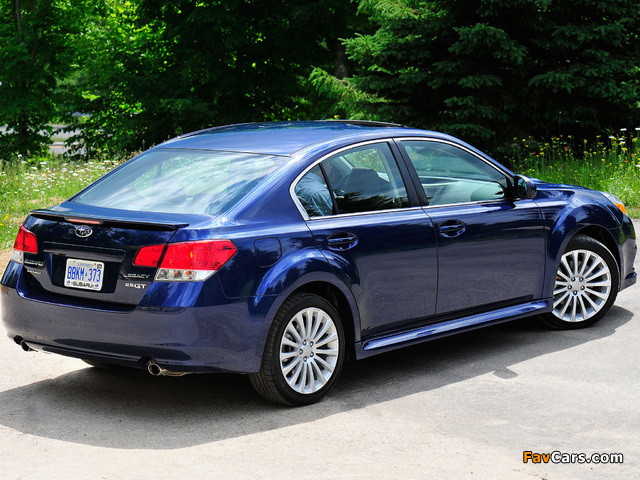 Photos of Subaru Legacy 2.5 GT US-spec (BM) 2009–12 (640 x 480)