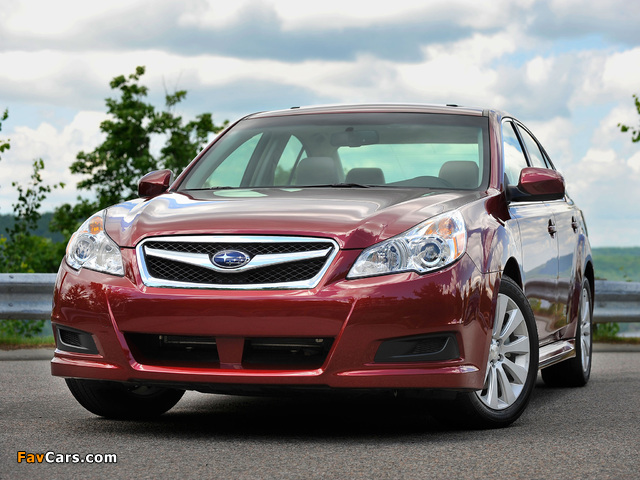 Photos of Subaru Legacy 3.6R US-spec (BM) 2009–12 (640 x 480)