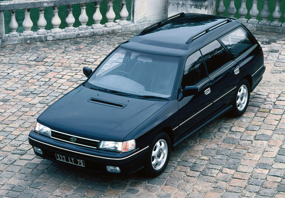 Pictures of Subaru Legacy Station Wagon (BC) 1989–92