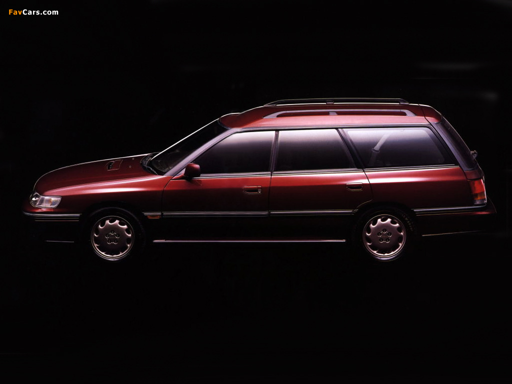 Pictures of Subaru Legacy Station Wagon (BC) 1992–93 (1024 x 768)