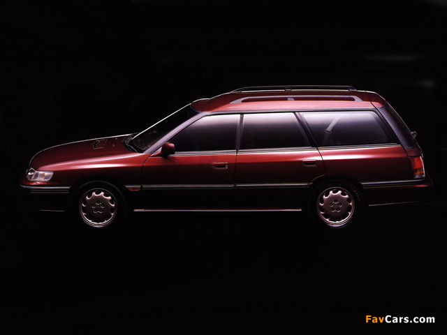Pictures of Subaru Legacy Station Wagon (BC) 1992–93 (640 x 480)