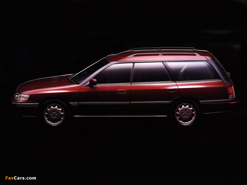 Pictures of Subaru Legacy Station Wagon (BC) 1992–93 (800 x 600)