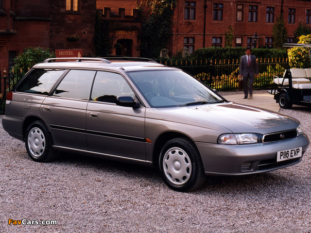 Pictures of Subaru Legacy Station Wagon UK-spec (BD) 1994–99 (640 x 480)