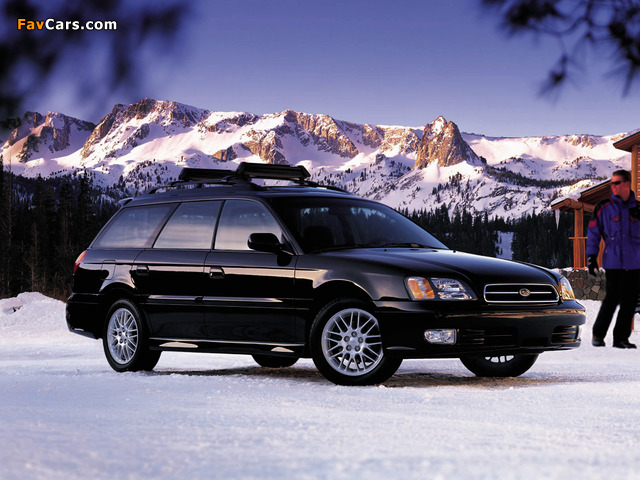 Pictures of Subaru Legacy 2.5i Station Wagon US-spec (BE,BH) 1998–2003 (640 x 480)