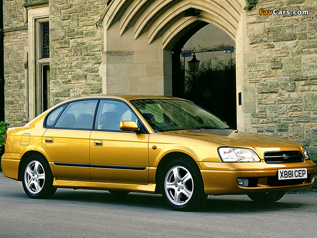 Pictures of Subaru Legacy UK-spec (BE,BH) 1998–2003 (640 x 480)