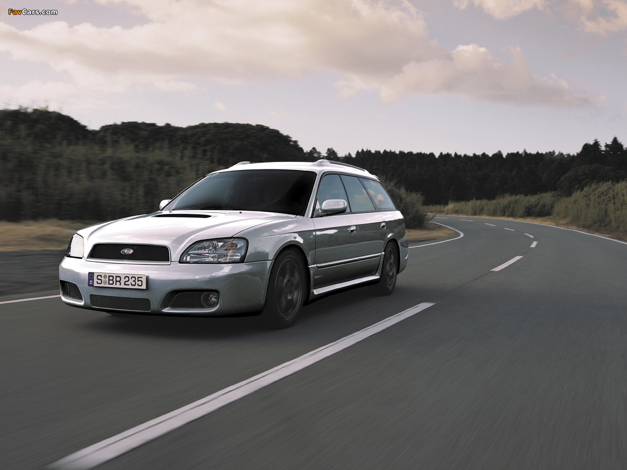 Pictures of Subaru Legacy B4 Blitzen Touring Wagon (BE,BH) 2001–03 (1280 x 960)