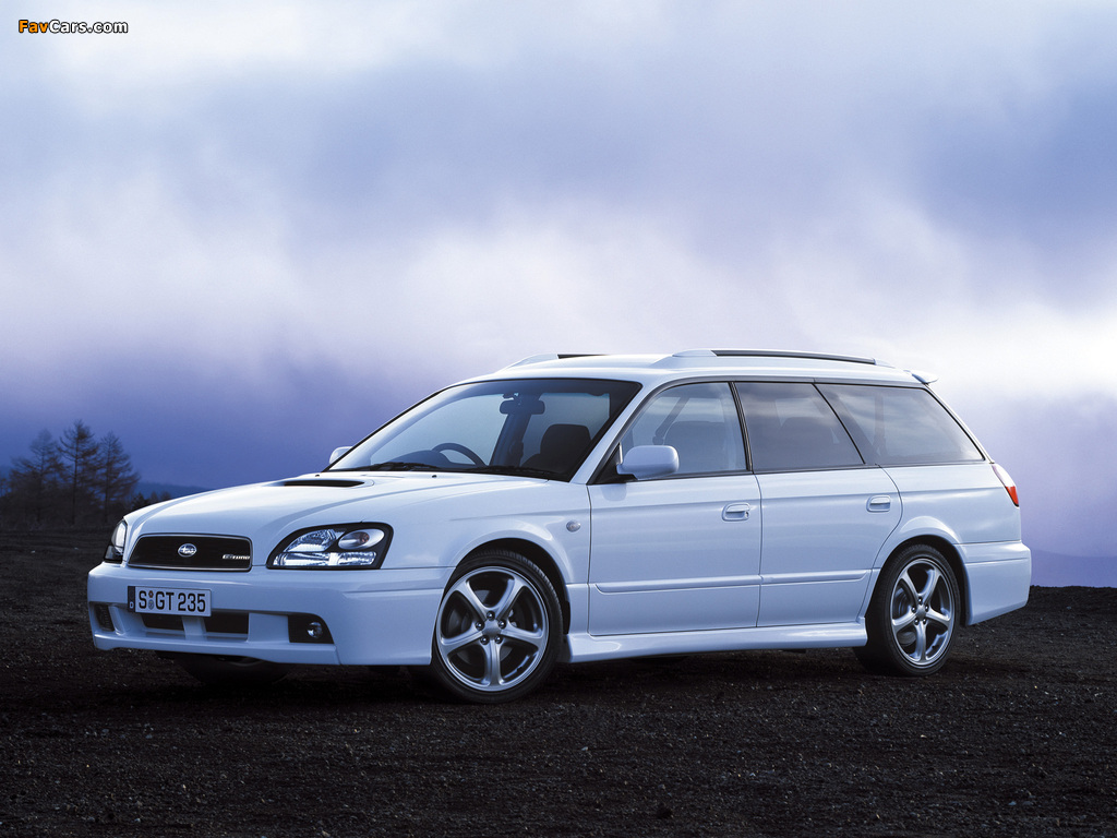 Pictures of Subaru Legacy 2.0 GT-B E-tune II Touring Wagon (BE) 2001–03 (1024 x 768)