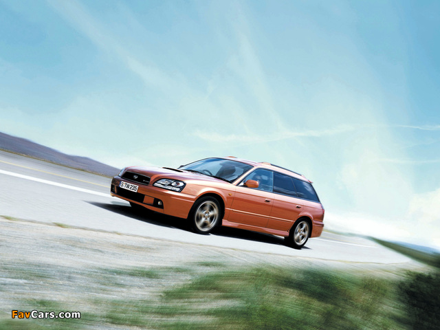 Pictures of Subaru Legacy 2.0 GT-B E-tune II Touring Wagon (BE) 2001–03 (640 x 480)