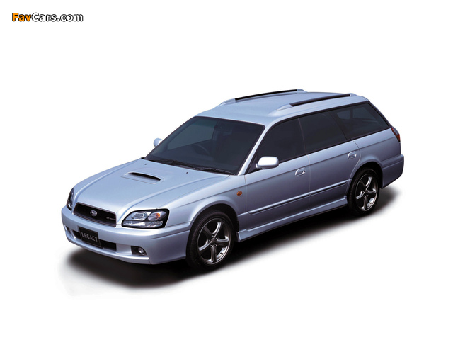 Pictures of Subaru Legacy 2.0 GT-B E-tune II Touring Wagon (BE) 2001–03 (640 x 480)