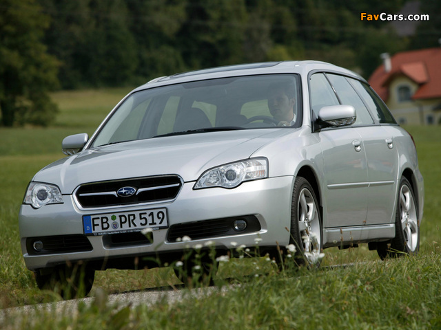 Pictures of Subaru Legacy 3.0R Station Wagon 2003–06 (640 x 480)