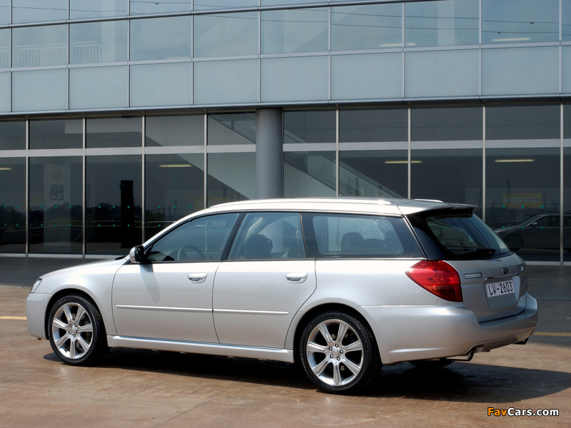 Pictures of Subaru Legacy 3.0R spec.B Station Wagon 2003–06 (800 x 600)