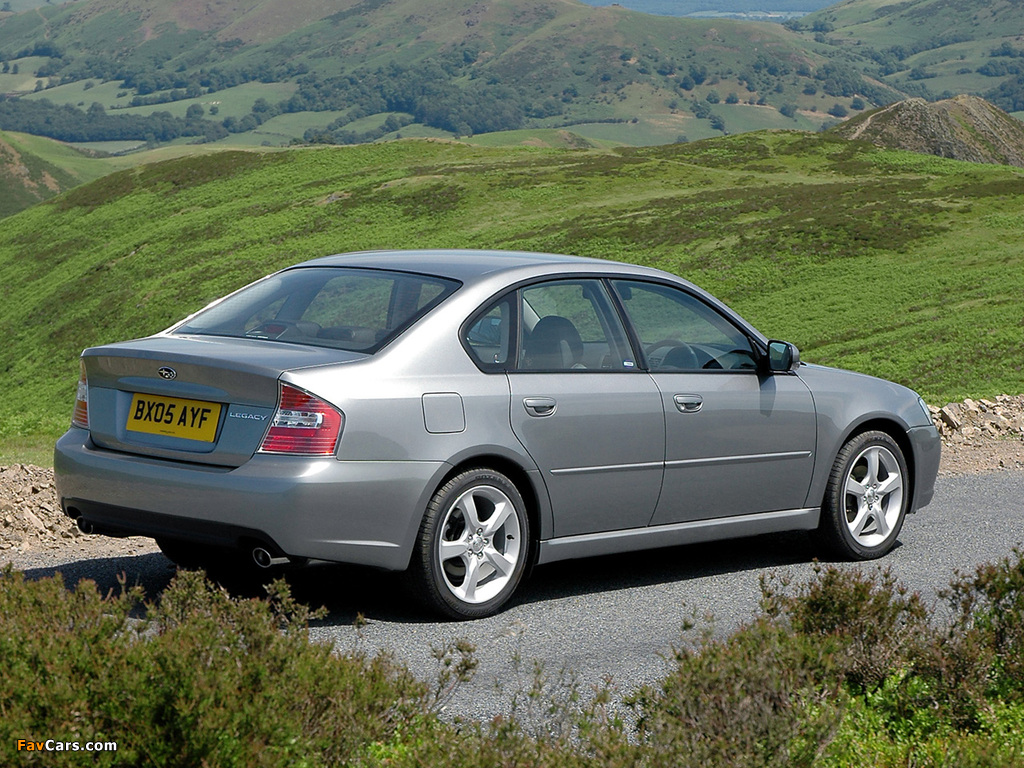 Pictures of Subaru Legacy UK-spec 2003–06 (1024 x 768)