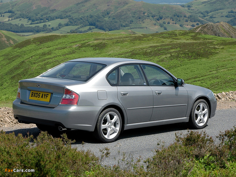 Pictures of Subaru Legacy UK-spec 2003–06 (800 x 600)