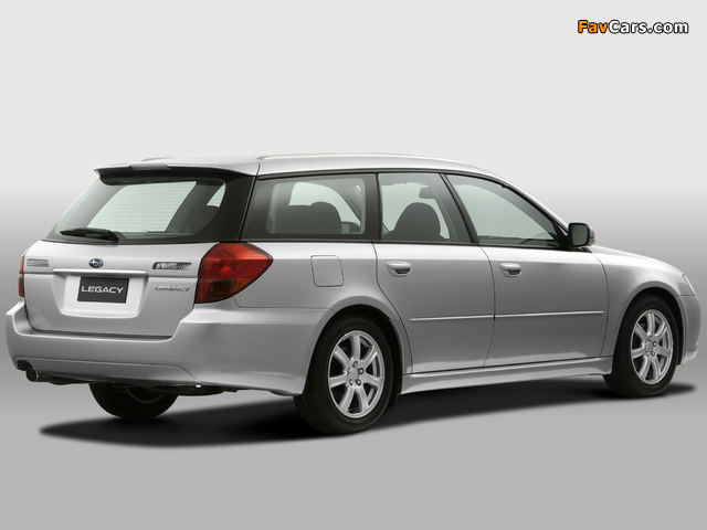 Pictures of Subaru Legacy 2.0R Station Wagon 2003–06 (640 x 480)
