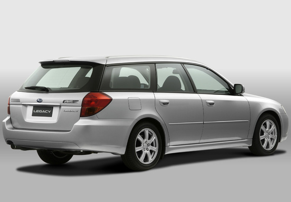 Pictures of Subaru Legacy 2.0R Station Wagon 2003–06