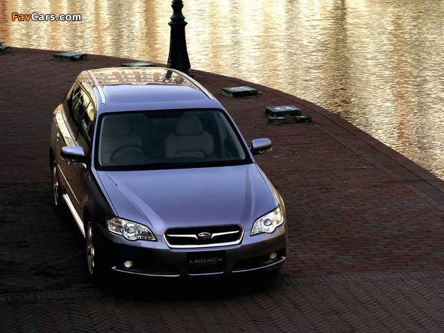 Pictures of Subaru Legacy 2.0 GT Touring Wagon 2003–06 (640 x 480)