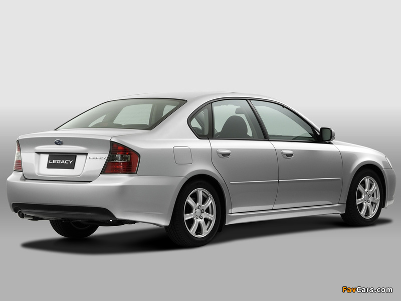 Pictures of Subaru Legacy 2.0R 2003–06 (800 x 600)