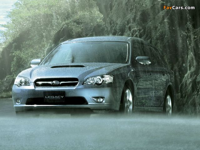 Pictures of Subaru Legacy 2.5i Station Wagon 2003–06 (640 x 480)