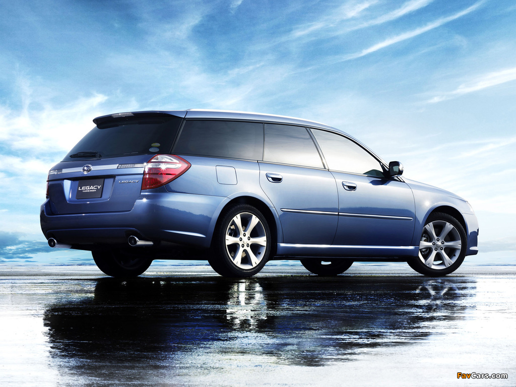 Pictures of Subaru Legacy 2.0 GT Touring Wagon 2006–09 (1024 x 768)