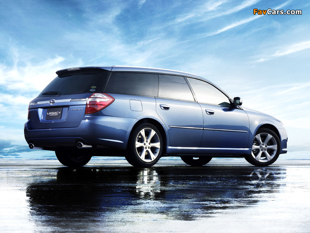 Pictures of Subaru Legacy 2.0 GT Touring Wagon 2006–09 (640 x 480)