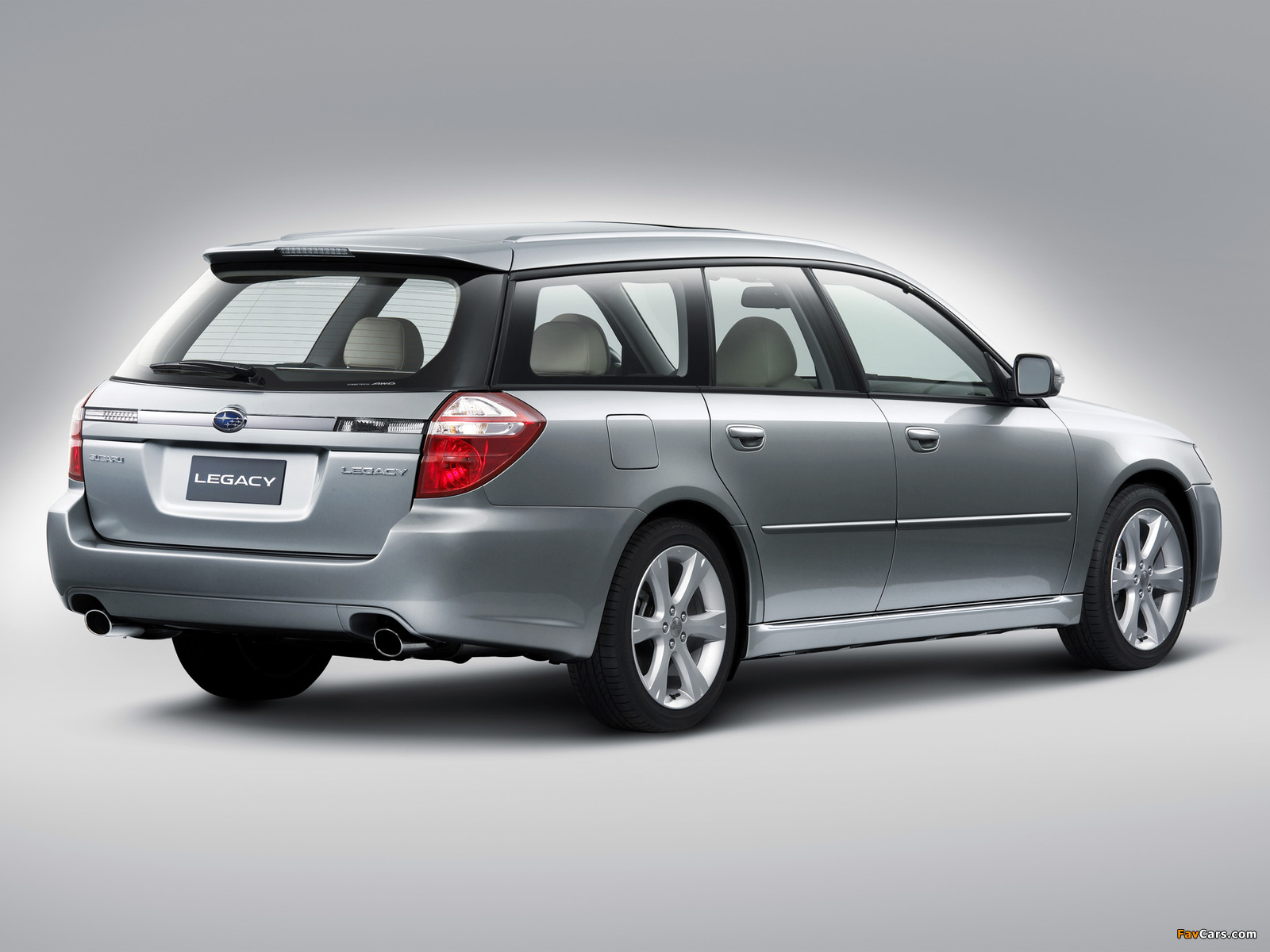 Pictures of Subaru Legacy 3.0R Station Wagon 2006–09 (1600 x 1200)