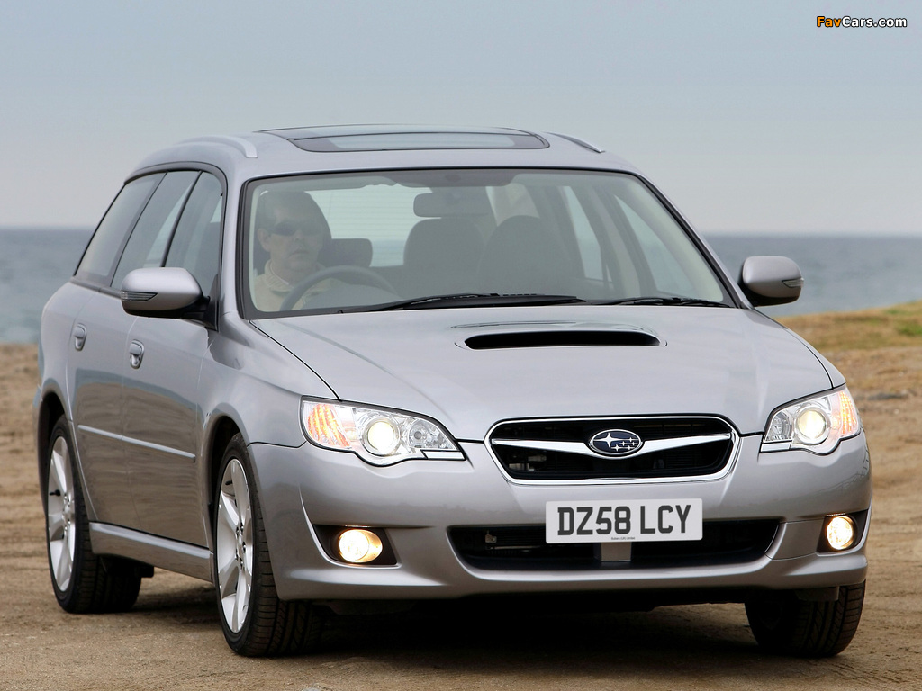 Pictures of Subaru Legacy 2.0D Station Wagon 2008–09 (1024 x 768)