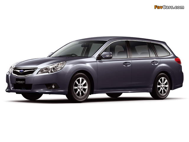 Pictures of Subaru Legacy 2.5i-L Touring Wagon (BR) 2009–12 (640 x 480)