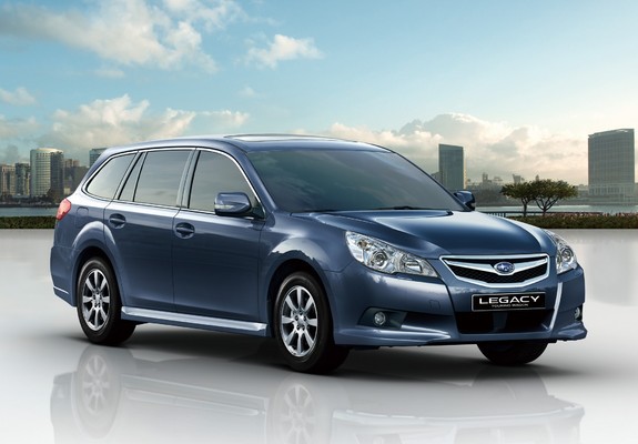 Pictures of Subaru Legacy Wagon 2.0D (BR) 2009–12