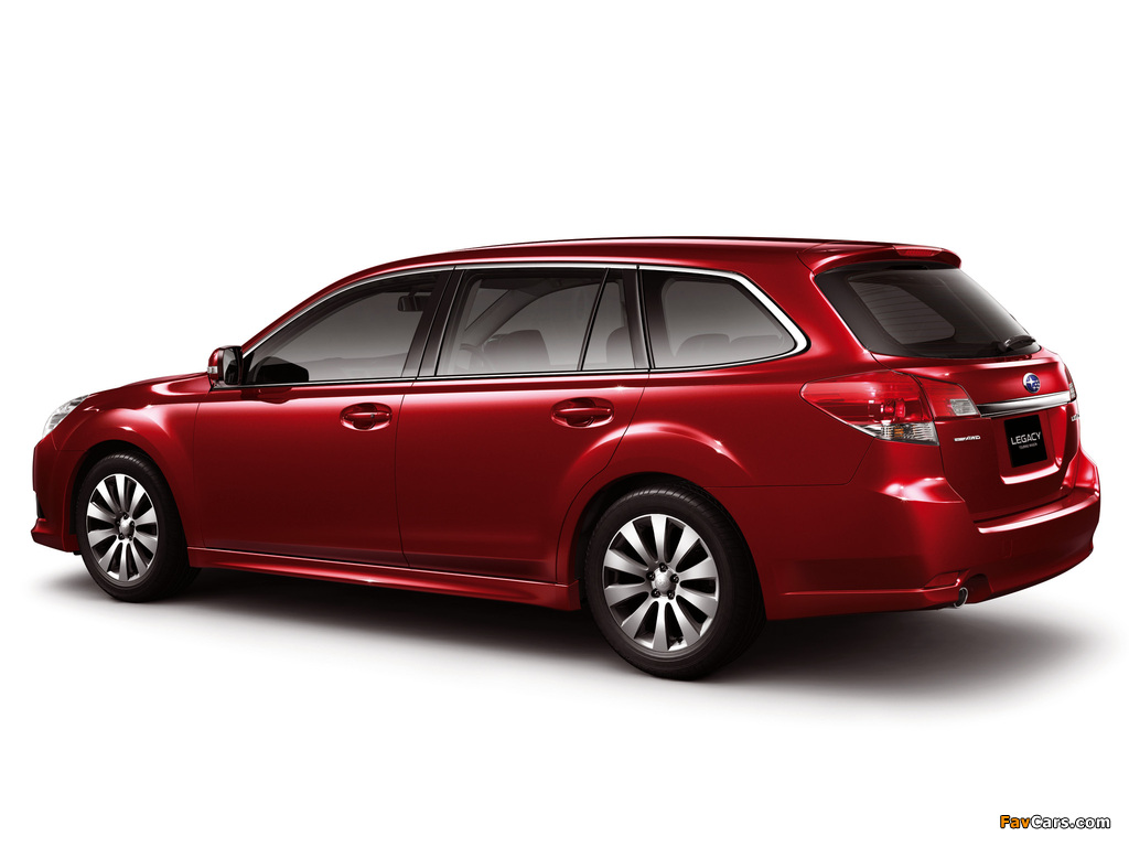 Pictures of Subaru Legacy 2.5 GT-L Touring Wagon (BR) 2009–12 (1024 x 768)