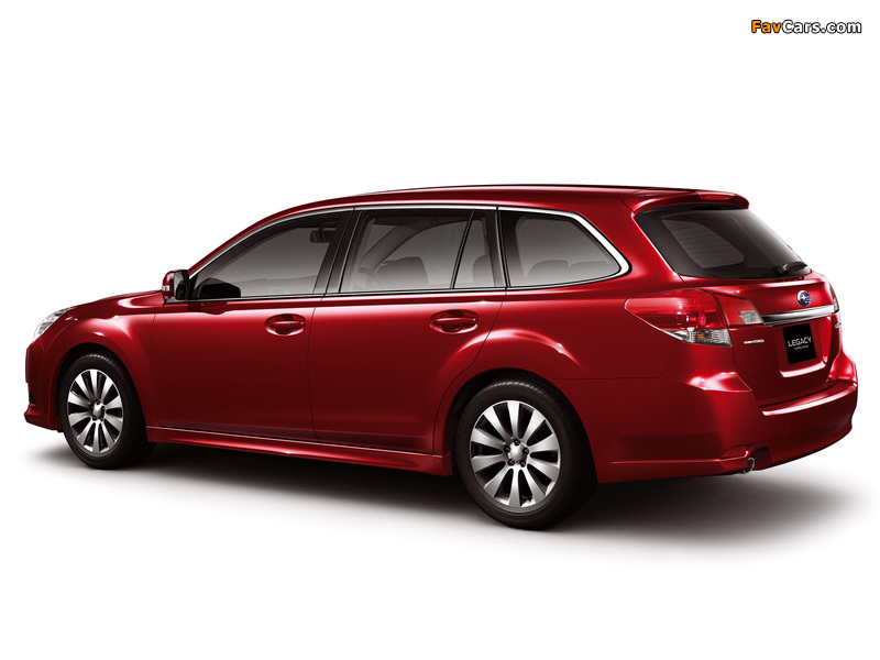 Pictures of Subaru Legacy 2.5 GT-L Touring Wagon (BR) 2009–12 (800 x 600)