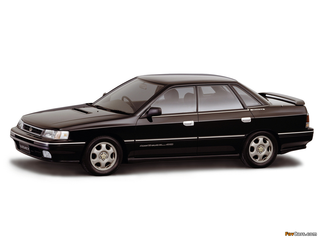 Subaru Legacy 2.0 RS (BC) 1989–93 photos (1024 x 768)