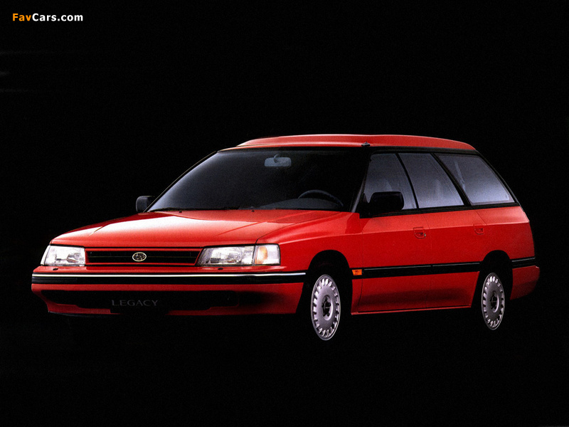 Subaru Legacy Station Wagon (BC) 1989–92 photos (800 x 600)