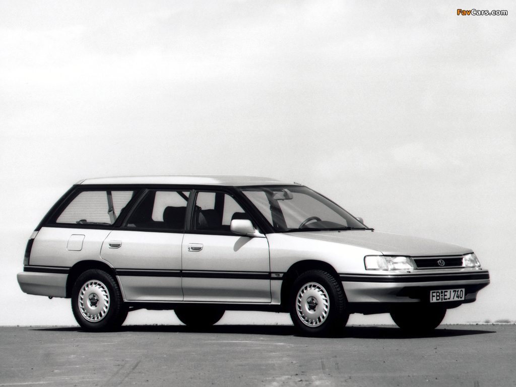 Subaru Legacy Station Wagon (BC) 1989–92 wallpapers (1024 x 768)